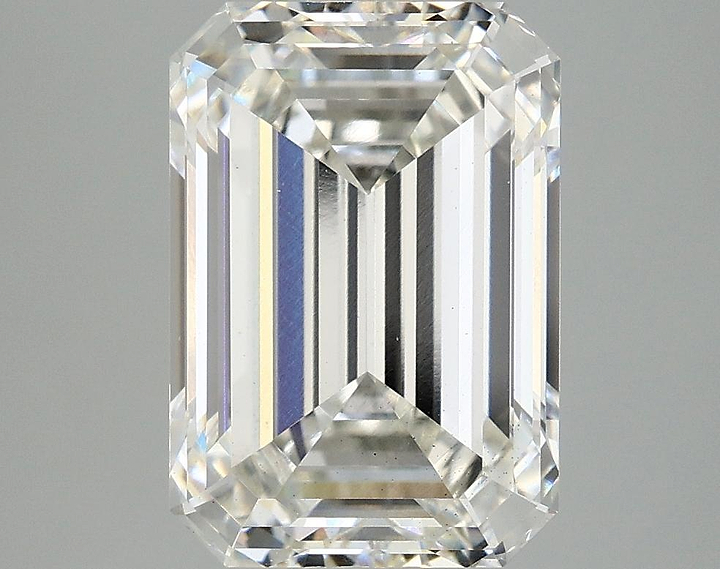 4.53 Carat Emerald Shaped Ideal Cut VS2 IGI Certified Lab Grown Diamond