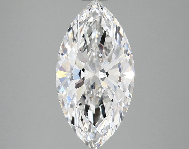 3.02 Carat Marquise Shaped Ideal Cut VS1 IGI Certified Lab Grown Diamond