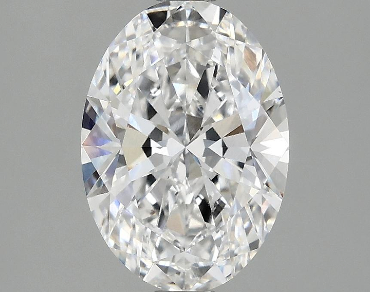 2.01 Carat Oval Shaped Ideal Cut VVS2 IGI Certified Lab Grown Diamond