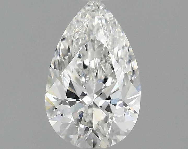 1.04 Carat Pear Shaped Ideal Cut VVS2 IGI Certified Lab Grown Diamond