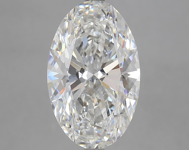 4.71 Carat Oval Shaped Excellent Cut VS2 IGI Certified Lab Grown Diamond