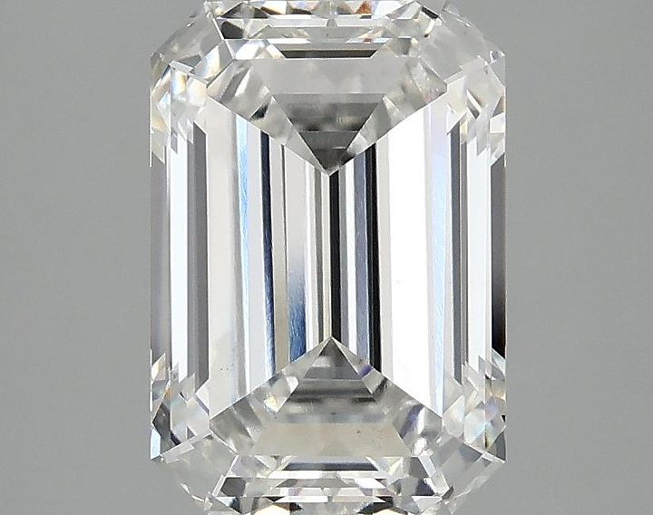 2.83 Carat Emerald Shaped Ideal Cut VS1 IGI Certified Lab Grown Diamond