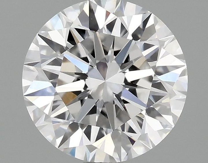 1.54 Carat Round Shaped Excellent Cut VVS2 IGI Certified Lab Grown Diamond