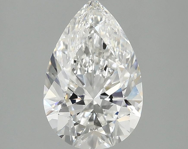 1.88 Carat Pear Shaped Excellent Cut VVS2 IGI Certified Lab Grown Diamond