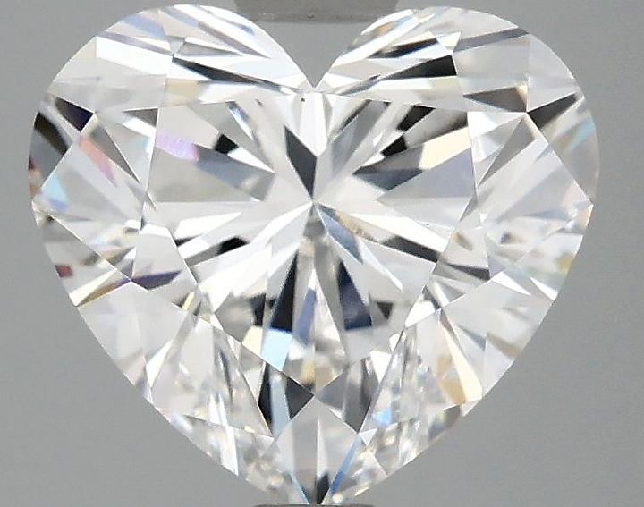 3.07 Carat Heart Shaped Ideal Cut VS1 IGI Certified Lab Grown Diamond