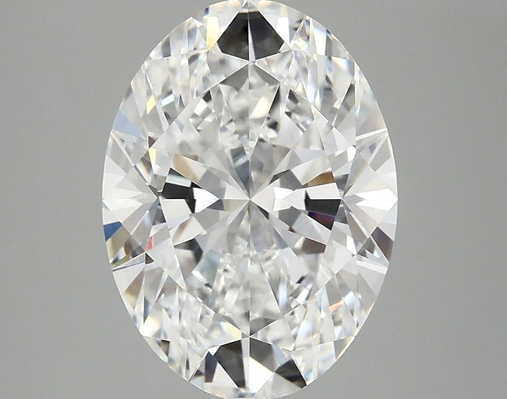 4.05 Carat Oval Shaped Excellent Cut VVS2 IGI Certified Lab Grown Diamond