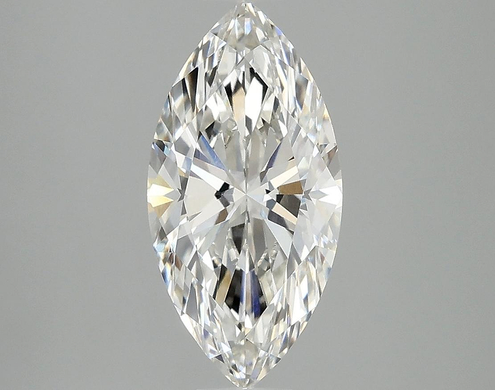 2.07 Carat Marquise Shaped Ideal Cut VVS2 IGI Certified Lab Grown Diamond