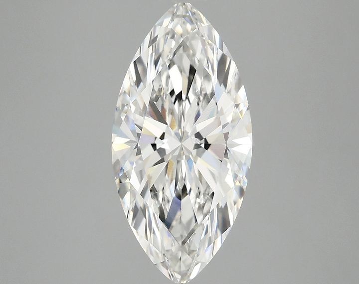 3.1 Carat Marquise Shaped Excellent Cut VVS2 IGI Certified Lab Grown Diamond