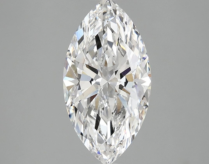 2.08 Carat Marquise Shaped Ideal Cut VS2 IGI Certified Lab Grown Diamond