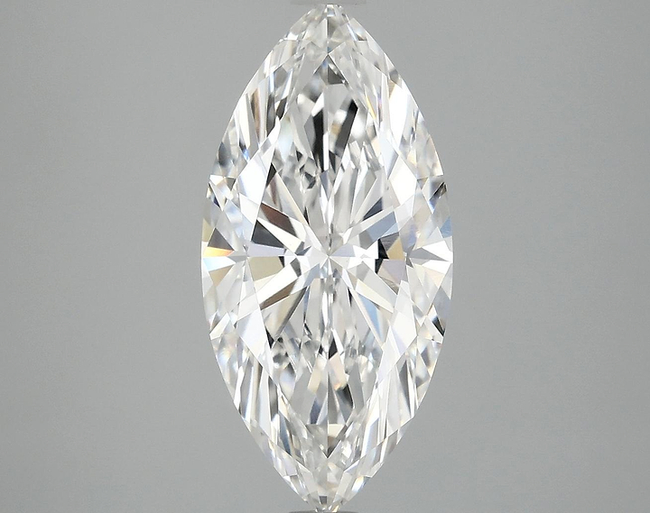 2.99 Carat Marquise Shaped Excellent Cut VVS2 IGI Certified Lab Grown Diamond