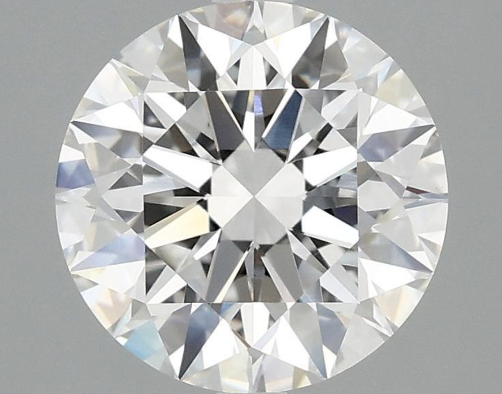 2.41 Carat Round Shaped Ideal Cut VVS2 IGI Certified Lab Grown Diamond