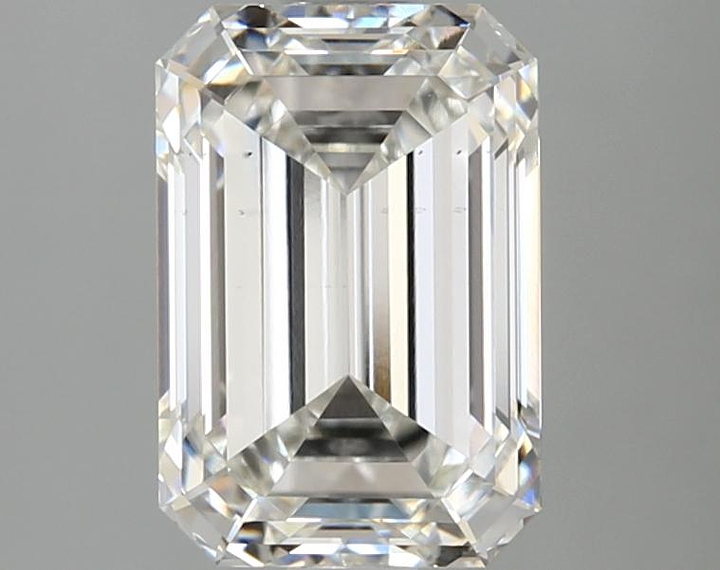 2.98 Carat Emerald Shaped Ideal Cut VS1 IGI Certified Lab Grown Diamond