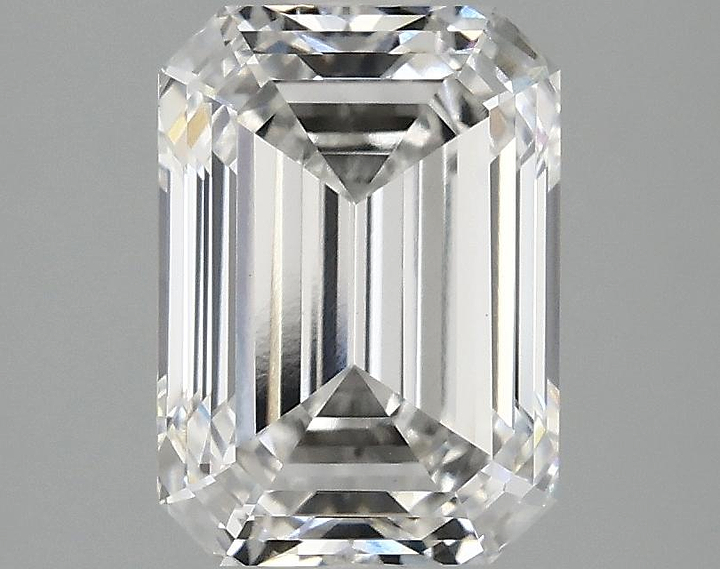 2.53 Carat Emerald Shaped Excellent Cut VVS2 IGI Certified Lab Grown Diamond