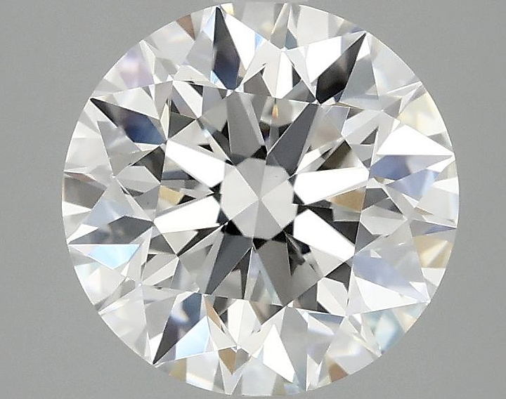 2.53 Carat Round Shaped Excellent Cut VVS2 IGI Certified Lab Grown Diamond