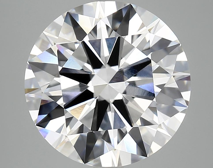 6.93 Carat Round Shaped Ideal Cut VVS2 IGI Certified Lab Grown Diamond