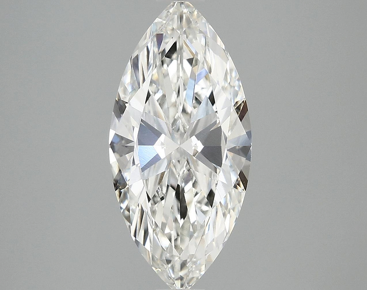 2.51 Carat Marquise Shaped Excellent Cut VS1 IGI Certified Lab Grown Diamond