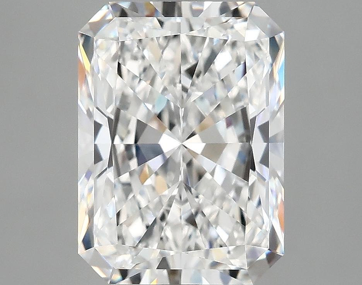 4.19 Carat Radiant Shaped Excellent Cut VVS2 IGI Certified Lab Grown Diamond