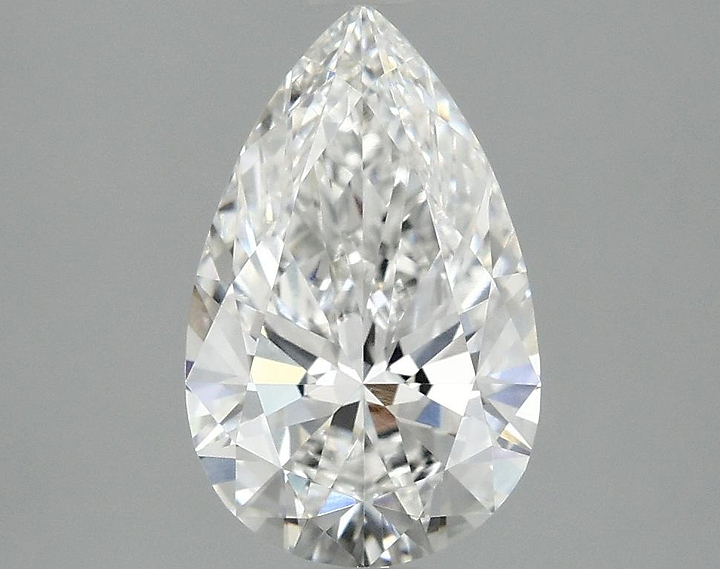 1.99 Carat Pear Shaped Ideal Cut VVS2 IGI Certified Lab Grown Diamond