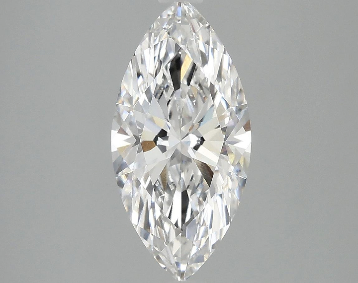 2.1 Carat Marquise Shaped Ideal Cut VVS2 IGI Certified Lab Grown Diamond