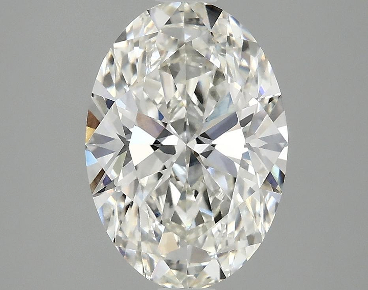 2.5 Carat Oval Shaped Ideal Cut VVS2 IGI Certified Lab Grown Diamond
