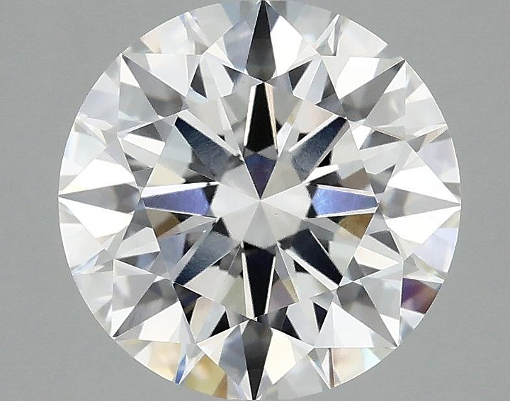3.08 Carat Round Shaped Ideal Cut VVS2 IGI Certified Lab Grown Diamond