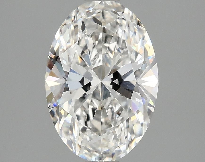 2.05 Carat Oval Shaped Ideal Cut VVS2 IGI Certified Lab Grown Diamond
