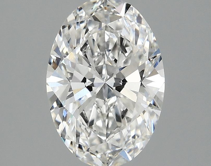 1.59 Carat Oval Shaped Ideal Cut VVS2 IGI Certified Lab Grown Diamond