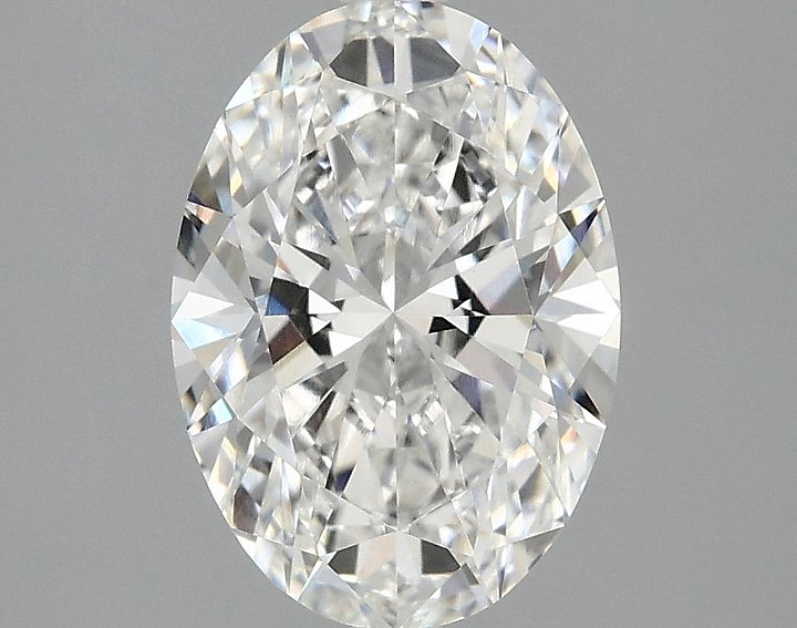 2.05 Carat Oval Shaped Ideal Cut VVS2 IGI Certified Lab Grown Diamond