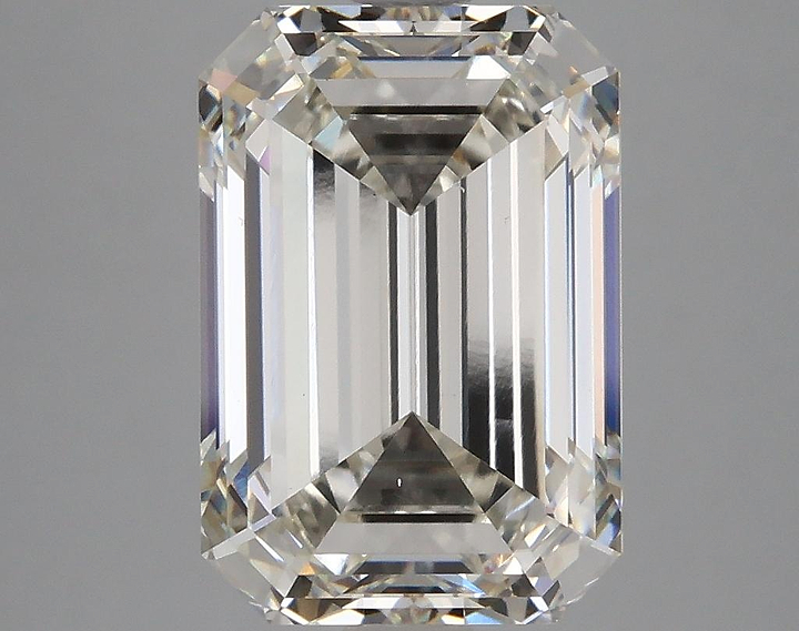5.07 Carat Emerald Shaped Ideal Cut VS1 IGI Certified Lab Grown Diamond