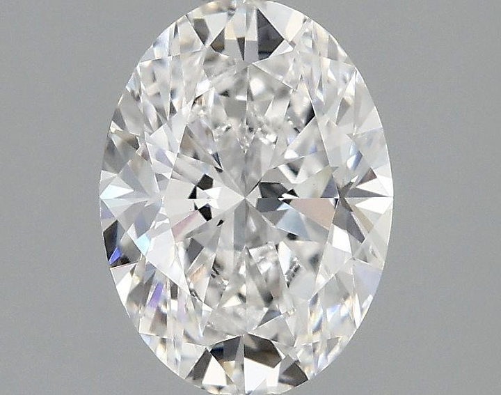 1.55 Carat Oval Shaped Excellent Cut VVS2 IGI Certified Lab Grown Diamond