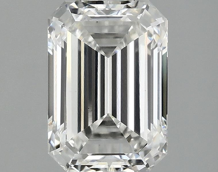1.99 Carat Emerald Shaped Ideal Cut VS1 IGI Certified Lab Grown Diamond