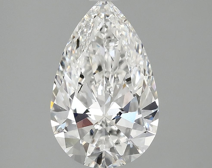2.01 Carat Pear Shaped Ideal Cut VS1 IGI Certified Lab Grown Diamond