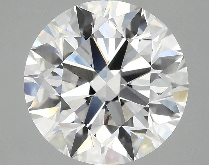 4.02 Carat Round Shaped Excellent Cut VVS2 IGI Certified Lab Grown Diamond