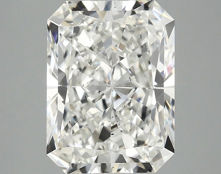 3.52 Carat Radiant Shaped Excellent Cut SI1 IGI Certified Lab Grown Diamond