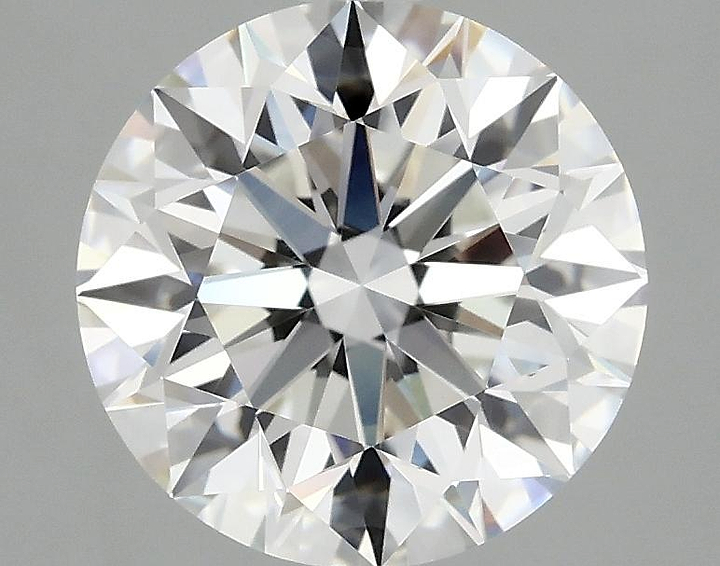 3.04 Carat Round Shaped Excellent Cut VVS2 IGI Certified Lab Grown Diamond