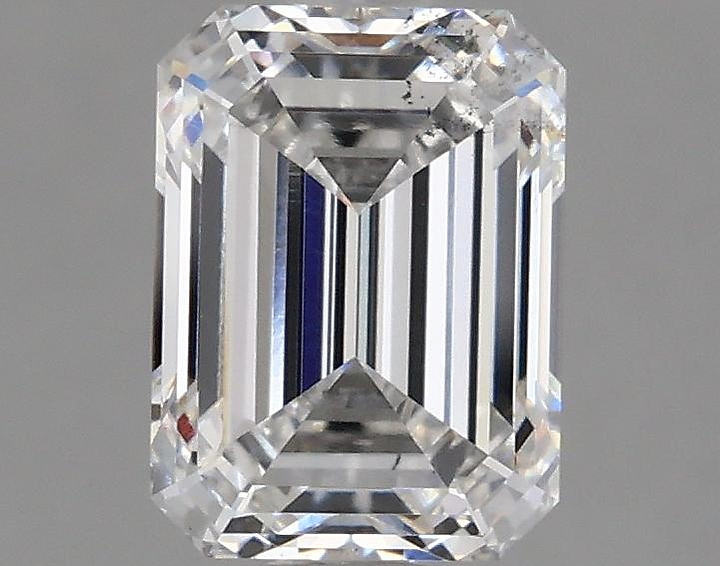 2.07 Carat Emerald Shaped Excellent Cut SI1 IGI Certified Lab Grown Diamond