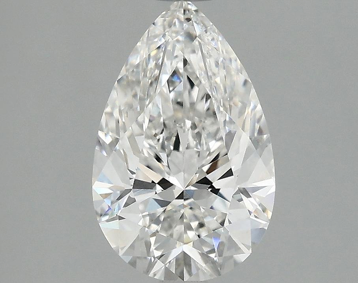 1.88 Carat Pear Shaped Ideal Cut VVS2 IGI Certified Lab Grown Diamond