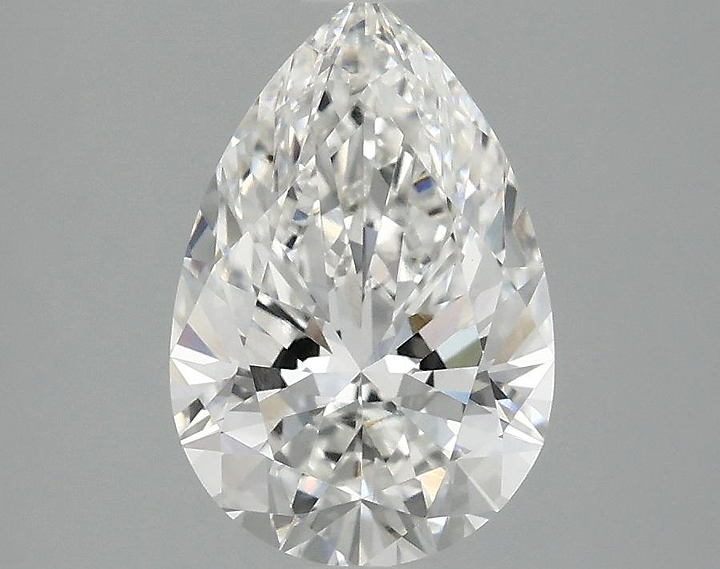 2.1 Carat Pear Shaped Excellent Cut VVS2 IGI Certified Lab Grown Diamond