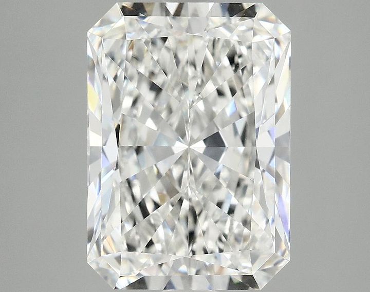 4.08 Carat Radiant Shaped Ideal Cut VVS2 IGI Certified Lab Grown Diamond