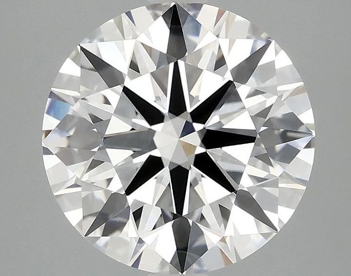 3.07 Carat Round Shaped Ideal Cut VVS2 IGI Certified Lab Grown Diamond
