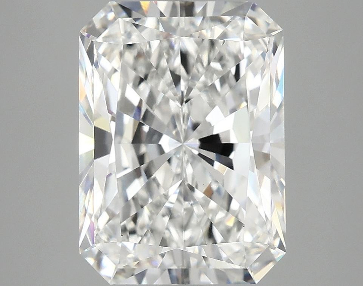 4.08 Carat Radiant Shaped Excellent Cut VVS2 IGI Certified Lab Grown Diamond