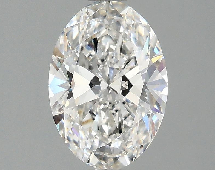 1.5 Carat Oval Shaped Ideal Cut VVS2 IGI Certified Lab Grown Diamond