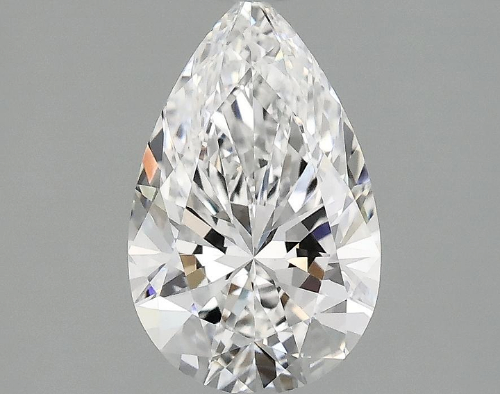 1.5 Carat Pear Shaped Ideal Cut VS1 IGI Certified Lab Grown Diamond