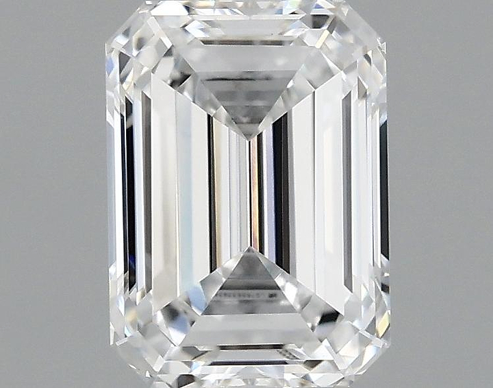 0.98 Carat Emerald Shaped Excellent Cut VVS2 IGI Certified Lab Grown Diamond