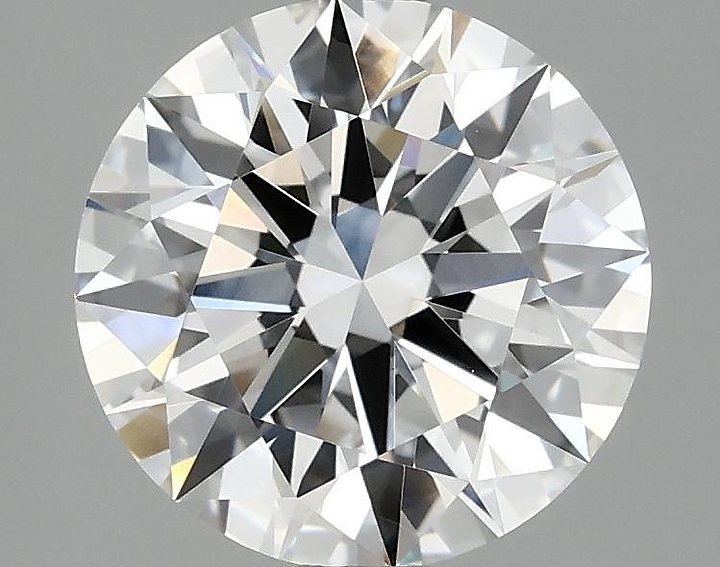 2.57 Carat Round Shaped Ideal Cut VVS2 IGI Certified Lab Grown Diamond
