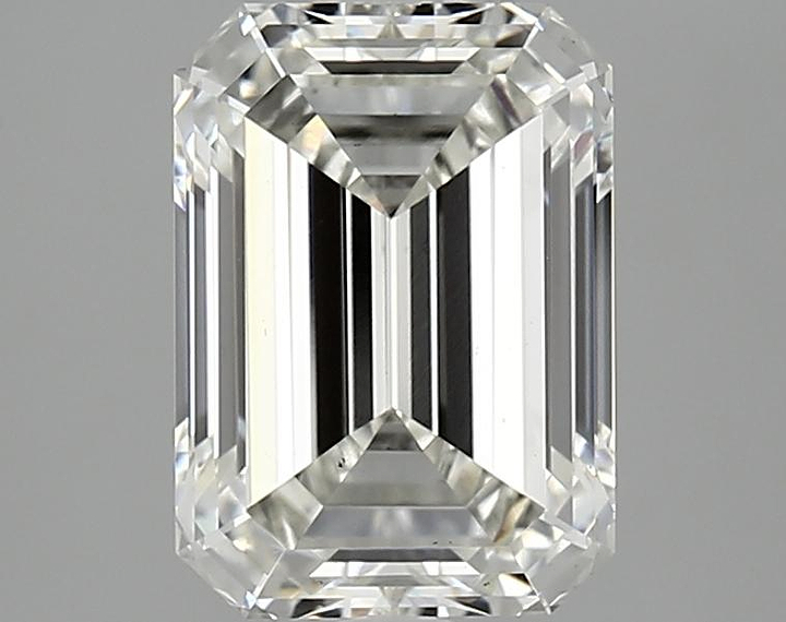 2.98 Carat Emerald Shaped Ideal Cut VS1 IGI Certified Lab Grown Diamond