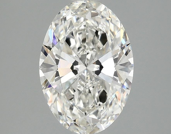 2.1 Carat Oval Shaped Ideal Cut VVS2 IGI Certified Lab Grown Diamond