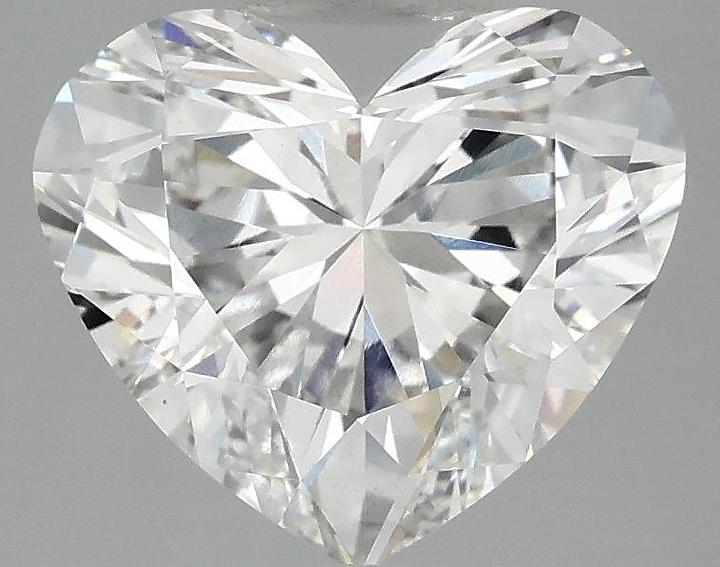 2.98 Carat Heart Shaped Ideal Cut VS1 IGI Certified Lab Grown Diamond