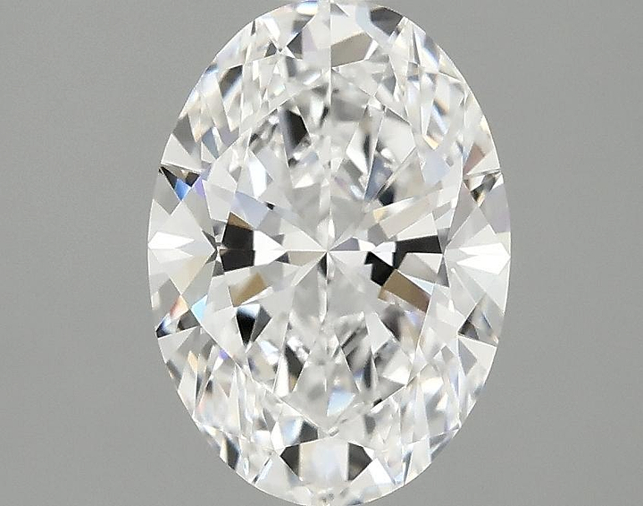 1.55 Carat Oval Shaped Ideal Cut VVS2 IGI Certified Lab Grown Diamond