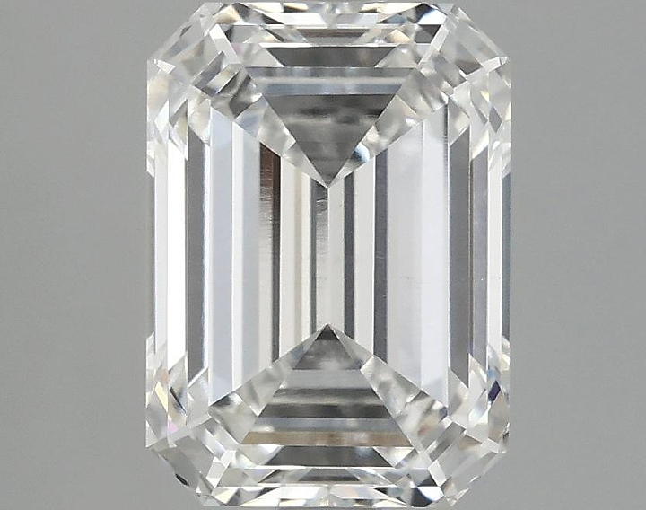 3.08 Carat Emerald Shaped Excellent Cut VS1 IGI Certified Lab Grown Diamond
